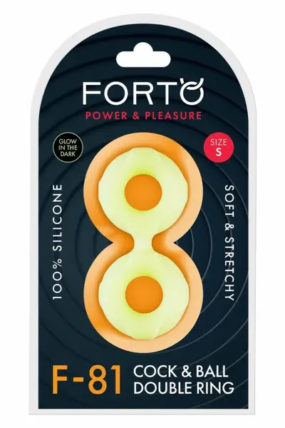 FORTO F-81 Double Ring 44mm Glow Premium Silicone System