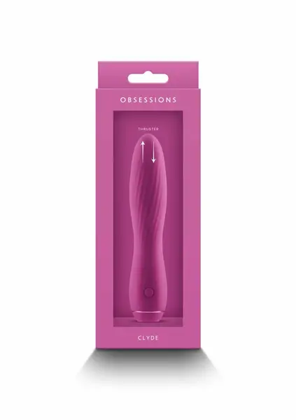 Obsession Clyde Silicone Intimate Device Rechargeable Blue