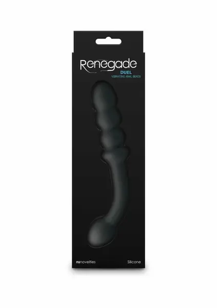 Renegade Duel Dual-Ended Silicone Massager, 6 Speeds, 20 Functions