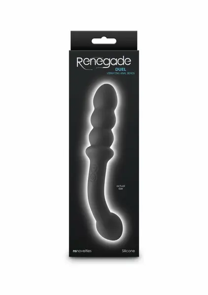 Renegade Duel Dual-Ended Silicone Massager, 6 Speeds, 20 Functions