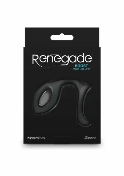 Renegade Boost Silicone Performance Harness Black Adjustable