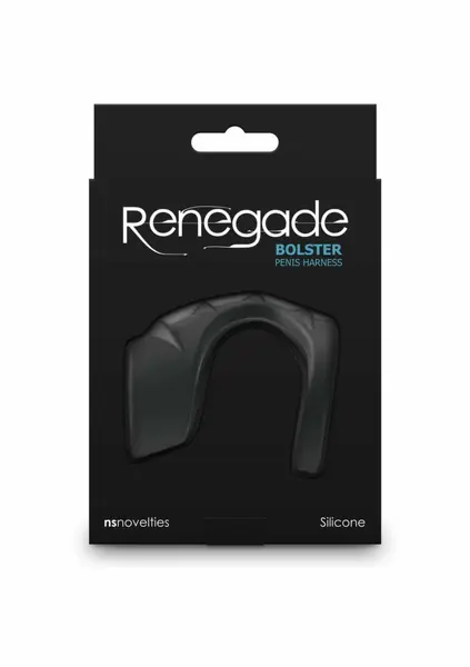 Renegade Bolster Adjustable Silicone Performance Harness Black