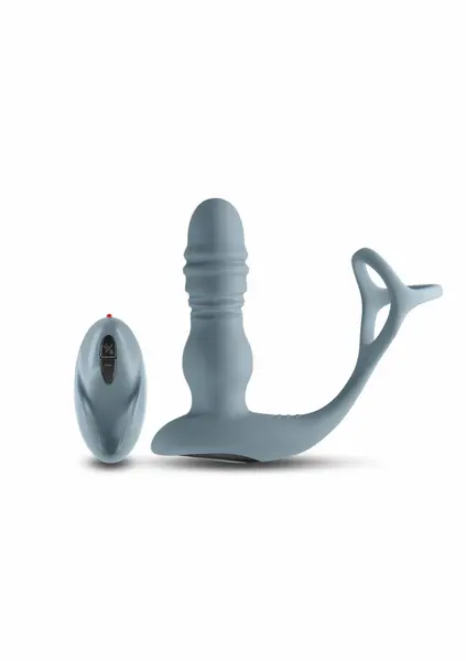 Renegade The Handyman Silicone Ring & Remote Massager Black