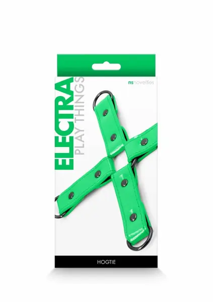 Electra комплект за връзване на ръце и крака от неопрен, черен – модел 2
