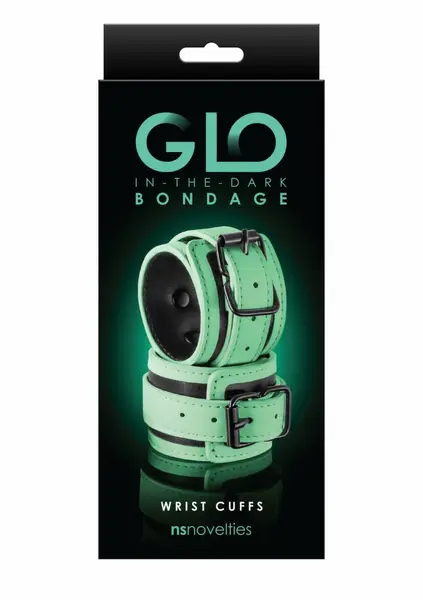 NS Novelties Glo Wrist Cuff - Luminous Adjustable Restraint