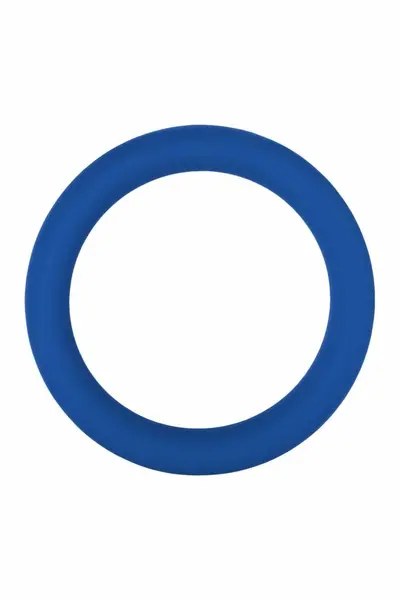 FORTO F-64 Wide Silicone Ring Large Blue 50mm Premium Stretchable