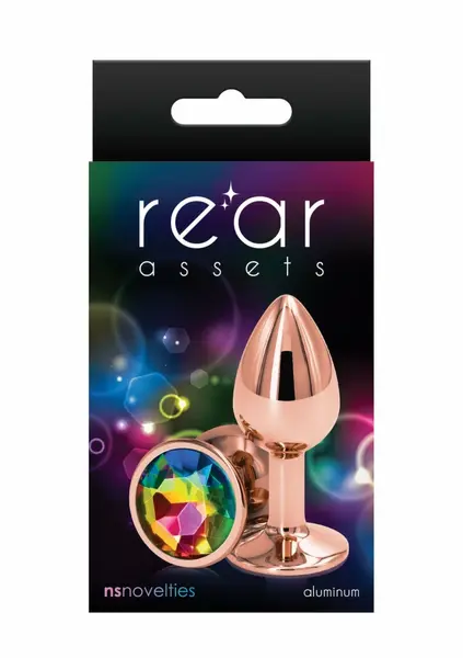 Rear Assets Rose Gold S - Compact Rose Gold Aluminum Plug