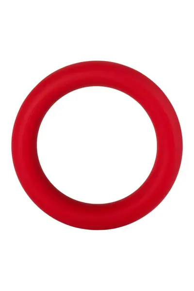 FORTO F-64 Wide Silicone Ring 40mm Small Red Premium Stretchable