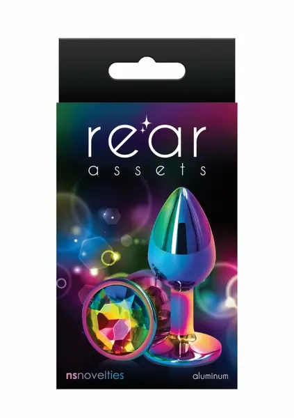 Rear Assets Multicolor S Chrome-Plated Aluminum Plug Small
