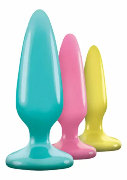 Firefly Trainer Kit Flexible Plug Set with Suction Base, 3 Sizes