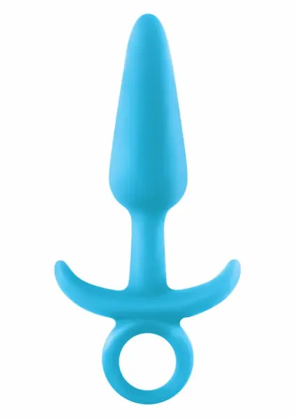 Firefly Prince Small Silicone Plug Glow-in-the-Dark Blue