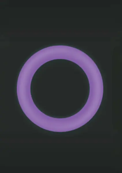 Firefly Halo 55 mm Silicone Ring Medium Glow-in-the-Dark