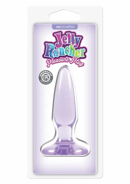 Jelly Rancher Pleasure Plug Mini - Compact Tapered Silicone Model