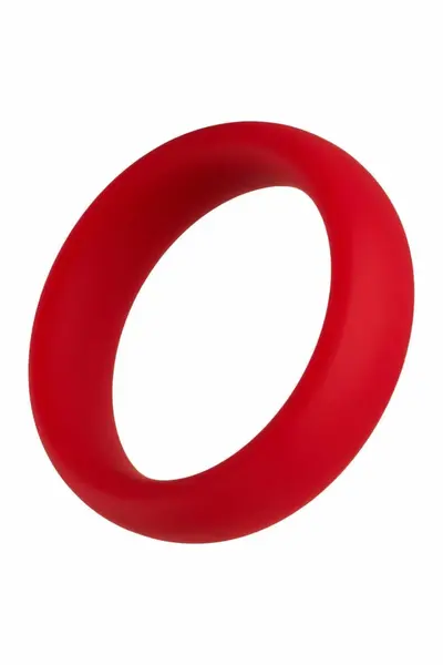 FORTO F-64 Wide Silicone Ring Large 50mm Red Premium Stretchable