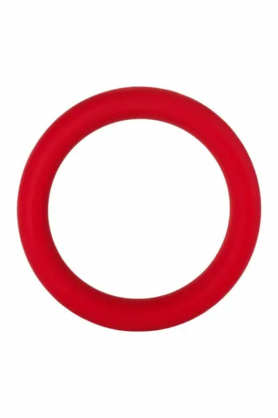 FORTO F-64 Wide Silicone Ring Large 50mm Red Premium Stretchable