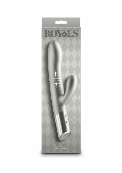 Royals Grace Silicone Intimate Device Rechargeable Multi-Speed Pink