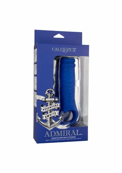 Admiral Wave Extension Liquid Silicone Intimate Enhancer Sleeve