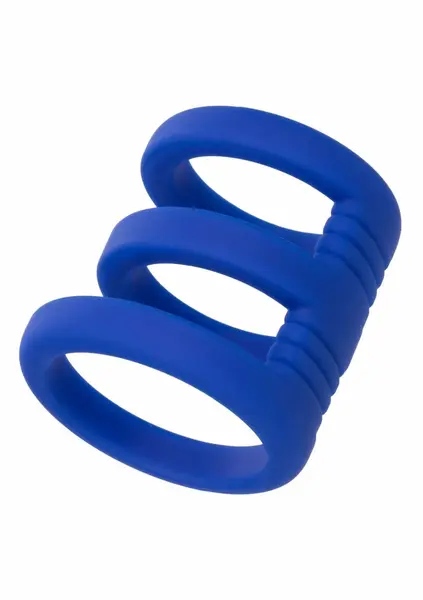 Admiral Triple Cock Cage Silicone Multi-Ring Support 4.5x5cm