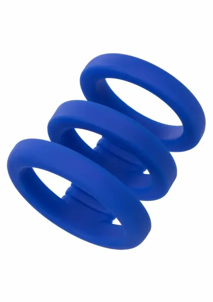 Admiral Triple Cock Cage Silicone Multi-Ring Support 4.5x5cm