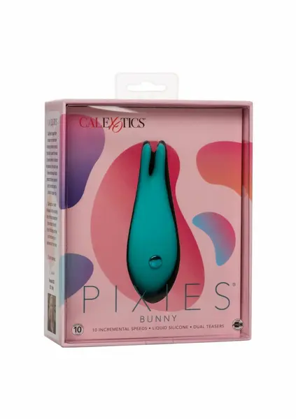 Pixies Bunny Intimate Dual-Tip Silicone Mini Massager 4