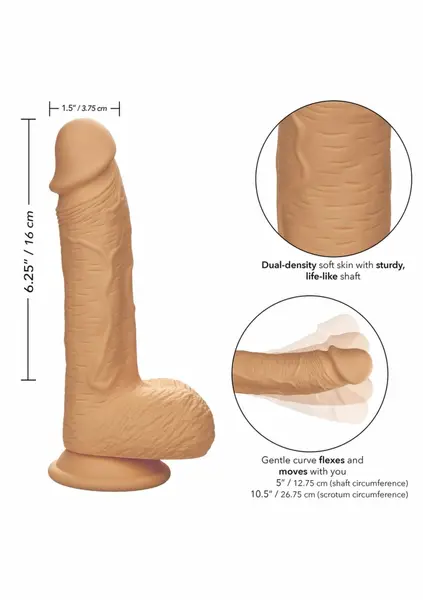CalExotics Dual Density Silicone Stud 6.25