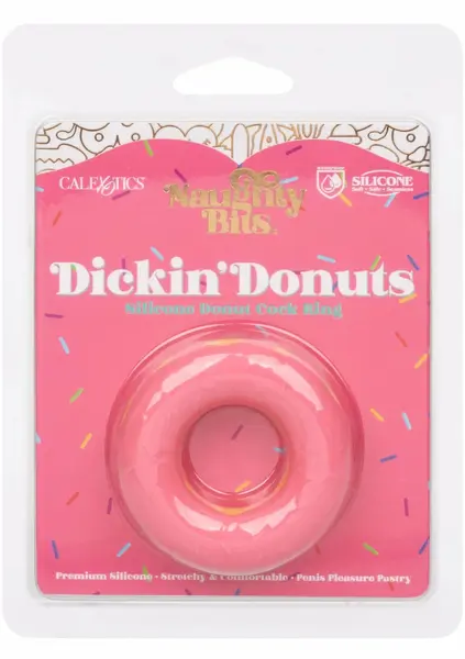 Naughty Bits Dickin’ Donuts Silicone Support Ring Pink 716770104281