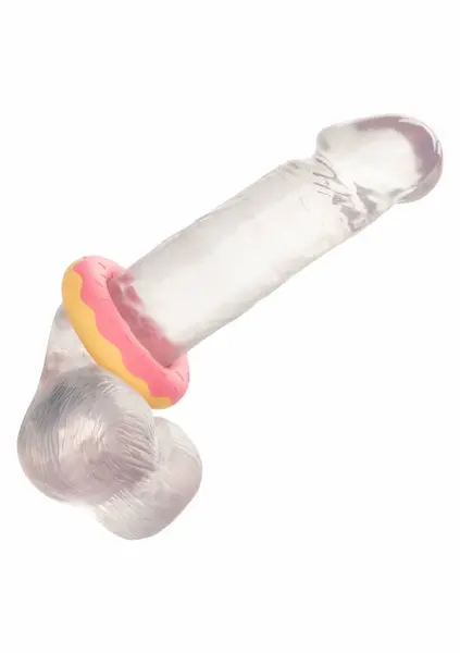 Naughty Bits Dickin’ Donuts Silicone Support Ring Pink 716770104281