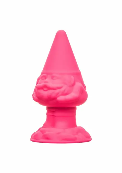 Naughty Bits Anal Gnome Silicone Plug, Unique Shape, 2” Diameter