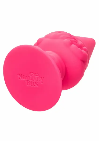 Naughty Bits Anal Gnome Silicone Plug, Unique Shape, 2” Diameter