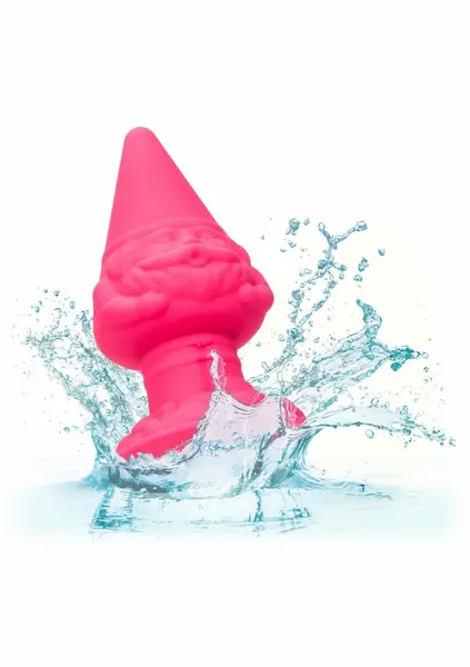 Naughty Bits Anal Gnome Silicone Plug, Unique Shape, 2” Diameter