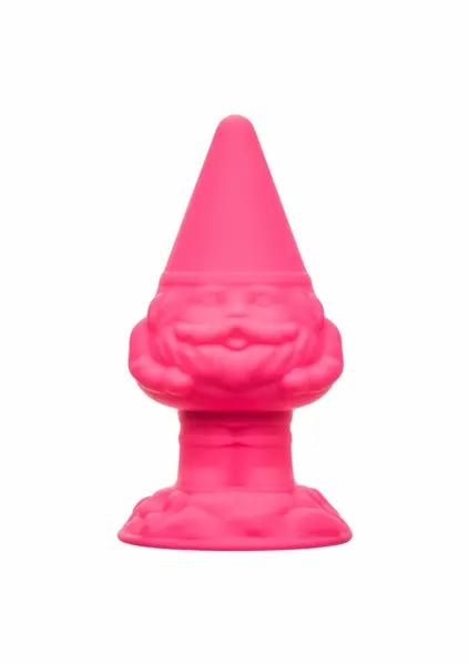 Naughty Bits Anal Gnome Silicone Plug, Unique Shape, 2” Diameter