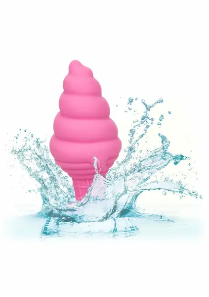 Naughty Bits Yum Bum Ice Cone Silicone Plug with Suction Base 10 cm