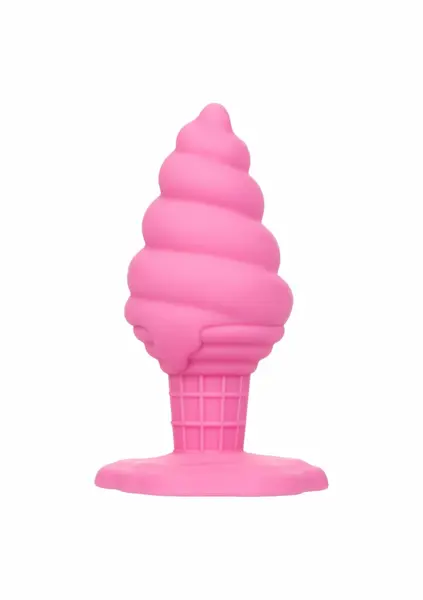 Naughty Bits Yum Bum Ice Cone Silicone Plug with Suction Base 10 cm