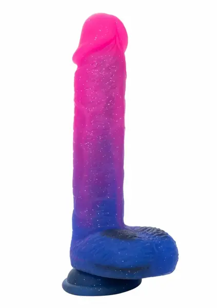 Ombre Hombre XL Vibrating Silicone Intimate Machine with Suction Cup