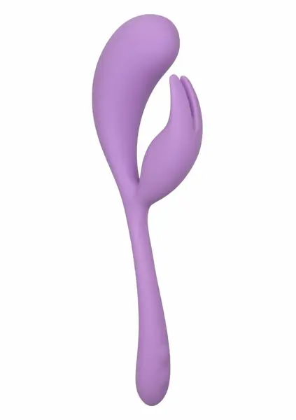 CalExotics Elle Liquid Silicone Dual Flicker Flexible Vibrating Device