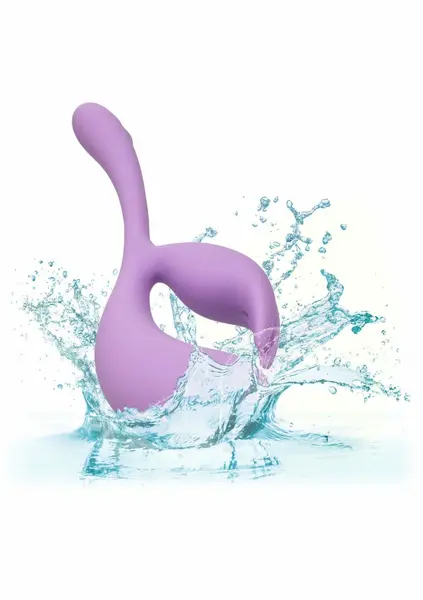 CalExotics Elle Liquid Silicone Dual Flicker Flexible Vibrating Device
