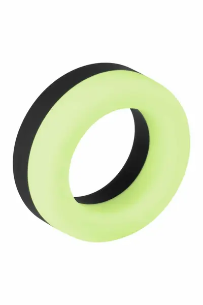 FORTO F-19 Two-Tone Silicone C-Ring Black & Glow Flexible Design