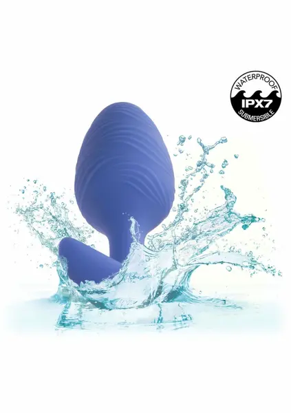 Cheeky Glow Vibrating Plug L Silicone Glow-in-the-Dark Large USB