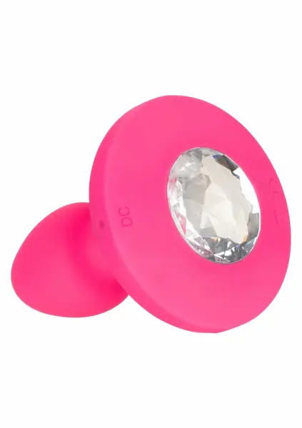 Cheeky Gem Vibrating Probe Small - Compact Silicone Model with Gem Base