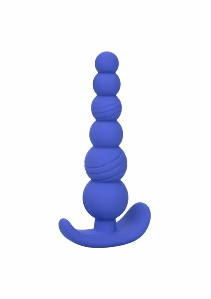 Cheeky X-6 Beads Flexible Silicone Intimate Bead Probe Black