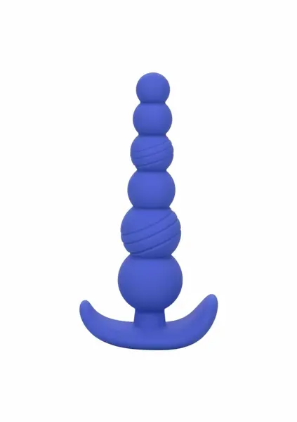 Cheeky X-6 Beads Flexible Silicone Intimate Bead Probe Black