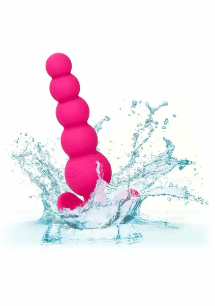 Cheeky X-5 Beads Flexible Silicone Beaded Probe with Pull Handle