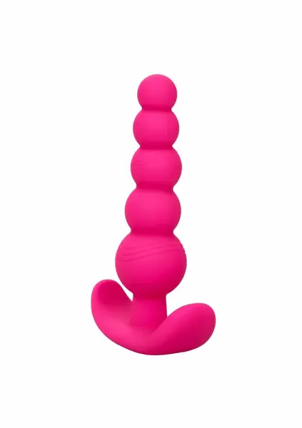 Cheeky X-5 Beads Flexible Silicone Beaded Probe with Pull Handle