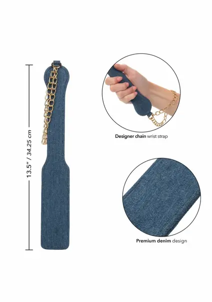 Ride Em Denim Paddle Premium Denim Impact Tool with Chain Strap