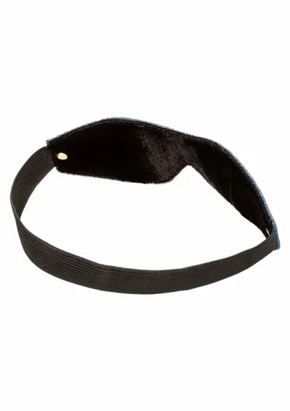 Ride Em Denim Eye Mask Premium Double-Padded Adjustable Fit