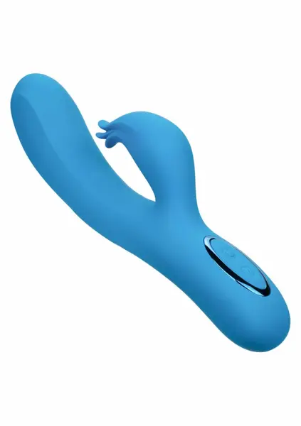 Azure Collection Flutter G Dual Motor Silicone Massager Waterproof