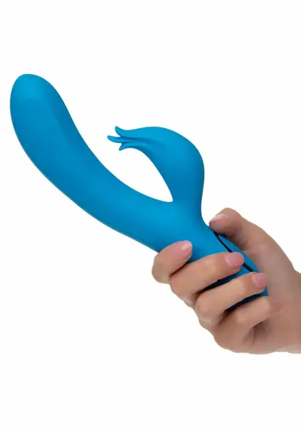 Azure Collection Flutter G Dual Motor Silicone Massager Waterproof