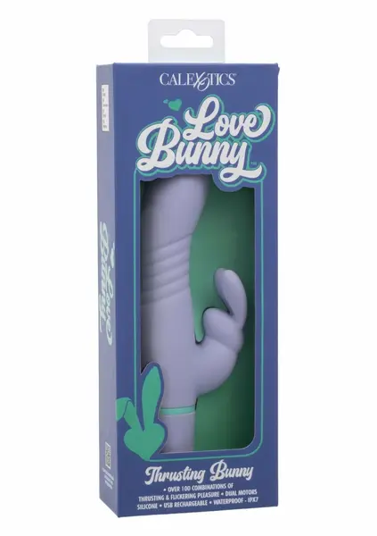 Love Bunny Thrusting Bunny Dual-Action Intimate Machine Pink