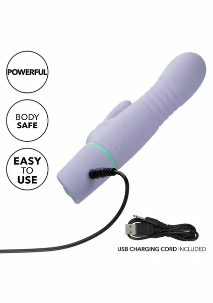 Love Bunny Thrusting Bunny Dual-Action Intimate Machine Pink