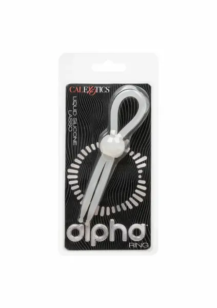 Alpha Liquid Silicone Lasso Adjustable Enhancer Black 716770108975